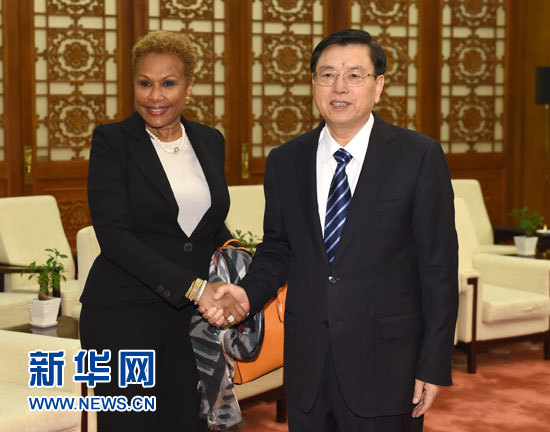 张德江分别会见坦桑尼亚总统和巴哈马参议长 张德江分别会见坦桑尼亚总统和巴哈马参议长